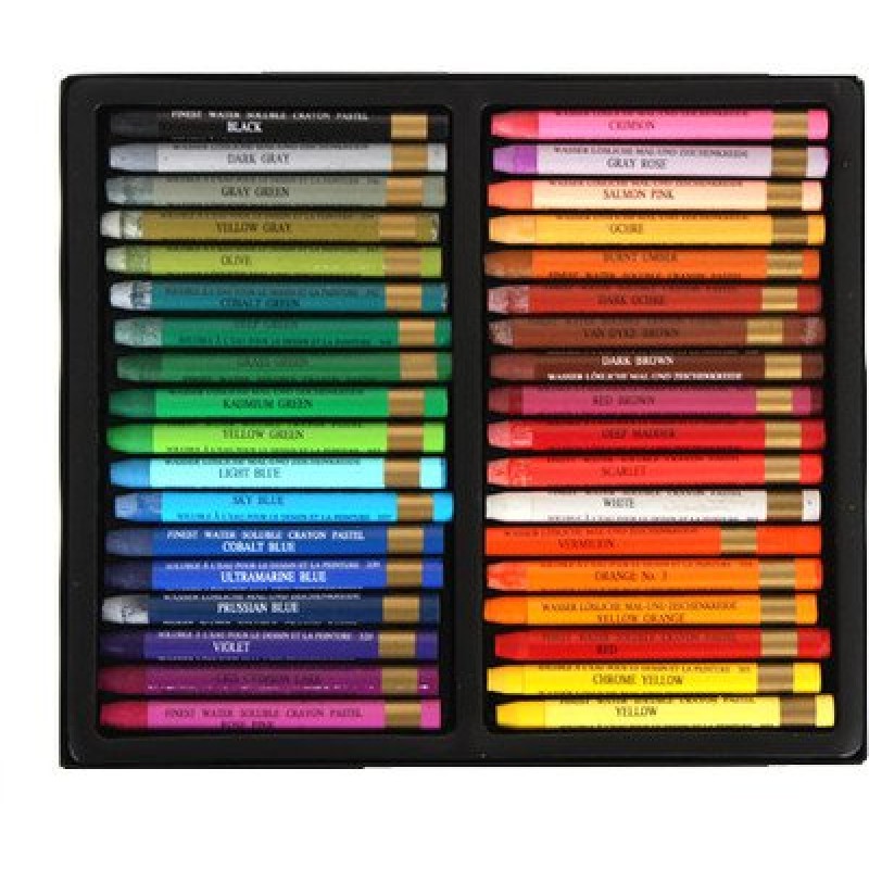 are books coloring made how in Crayon Mungyo online Pastel Watercolor (36 Colors) Buy